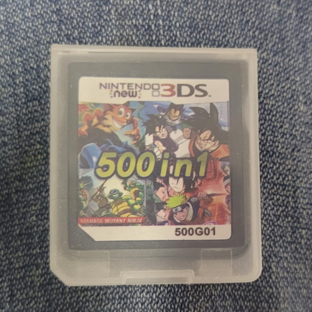 New Nintendo DS 500 in 1